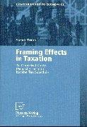 Framing Effects In Taxation. An Empirical Study Using The German Income Tax Schedule.