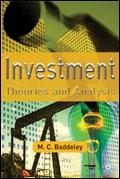 Investment. Theories And Analysis.
