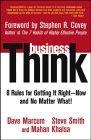 Businessthink: 8 Rules For Getting It Right - Now, And no Matter What