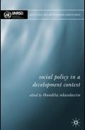 Social Policy In a Development Context.
