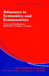 Advances In Economics And Econometrics: Theory And Applications. Eighth World Congress. 3 Volume Set.