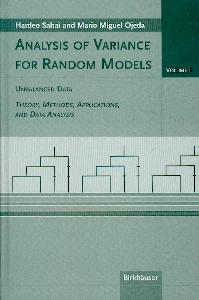 Analysis Of Variance For Random Models, Volume 2: Unbalanced Data