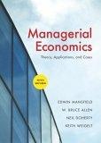 Managerial Economics: Theory, Applications And Cases