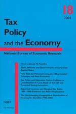 Tax Policy And The Economy. Volume 18