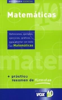 Diccionario Esencial de Matemáticas