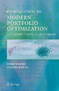 Introduction To Modern Portfolio Optimization With Nuopt And S-Plus.