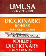 Diccionario Kohler para Contadores. Español-Ingles, Ingles-Español.