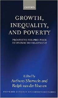 Growth, Inequality, And Poverty: Prospects For Pro-Poor Economic Development.
