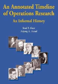 An Annotated Timeline Of Operations Research: An Informal History.