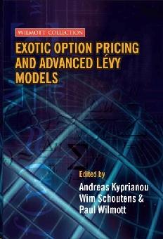 Exotic Option Pricing And Advanced Levy Models.