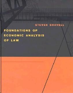 Foundations Of Economic Analysis Of Law