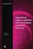 Agriculture Export Subsidies And Developing Countries' Interests
