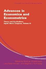 Advances in Economics and Econometrics Vol.3