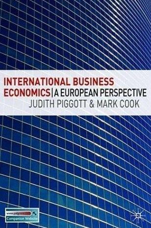 International Business Economics: a European Perspective.