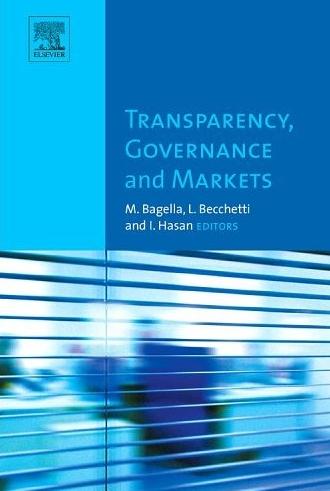 Transparency, Governance And Markets