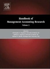 Handbook Of Management Accounting Research: 2 Vol.2
