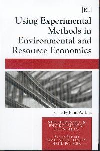 Using Experimental Methods In Environmental And Resource Economics