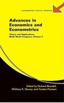 Advances In Economics And Econometrics: Theory And Applications, Ninth World Congress Vol.Ii Vol.2
