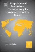Corporate And Institutional Transparency For Economic Growth In Europe