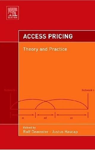 Access Pricing: Theory And Practice