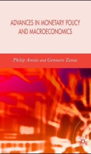 Advances In Monetary Policy And Macroeconomics