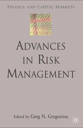 Advances In Risk Management