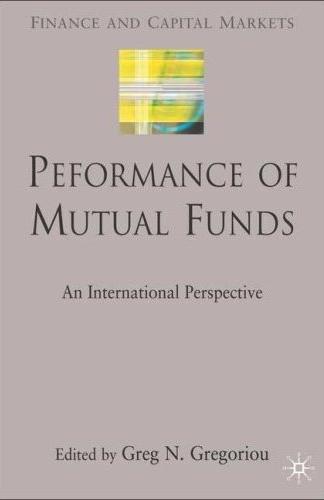 Performance Of Mutual Funds: An International Perspective