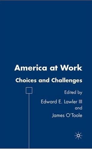 New Directions In Human Resources: America At Work