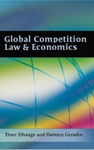 Global Competition Law And Economics