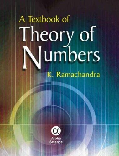 Theory Of Numbers: a Textbook