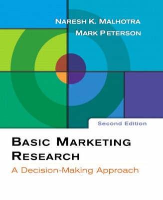 Basic Marketing Research. a Decision-Making Approach.