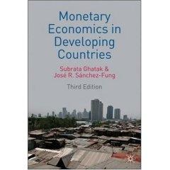 Monetary Economics In Developing Coutries.