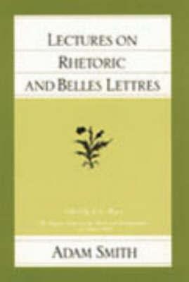 Lectures on Rhetoric and Belles Letres.