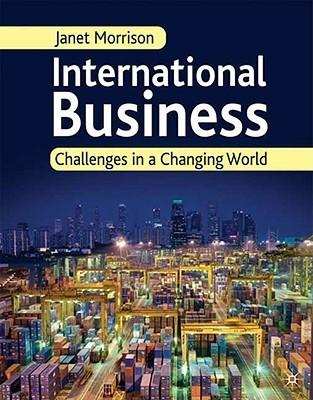 International Business "Challenges In a Changing World". Challenges In a Changing World