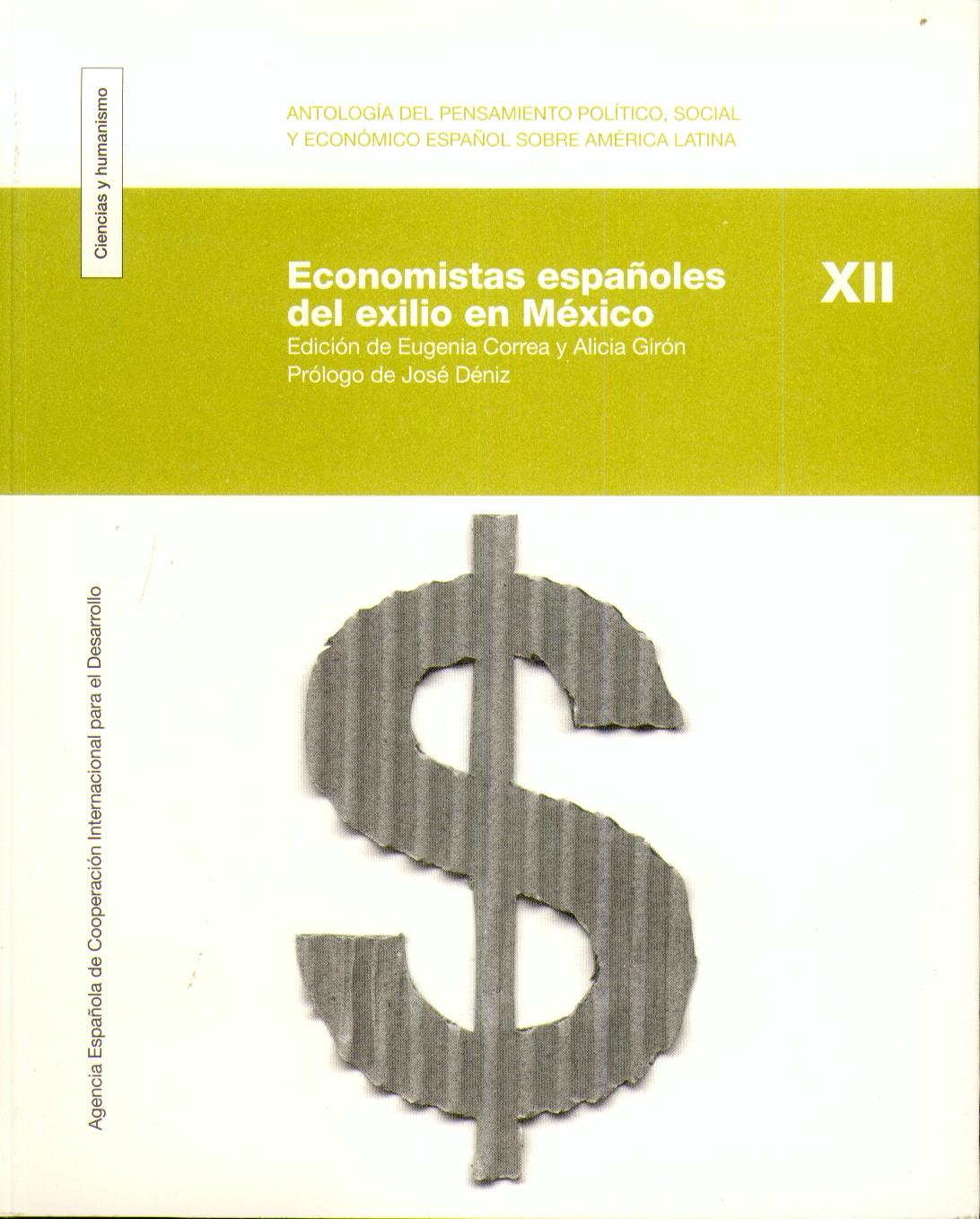 Economistas Españoles en el Exilio en Mexico