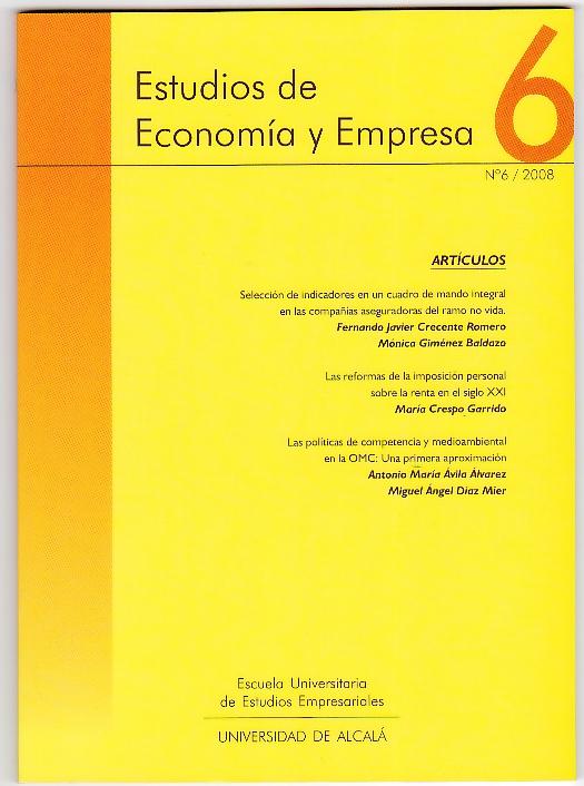 Estudios de Economia y Empresa Nº 6
