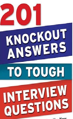 201 Knockout Answers To Though Interview Questions
