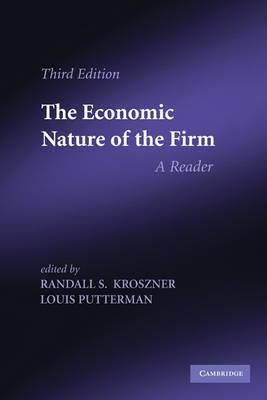The Economic Nature Of The Firm "A Reader"