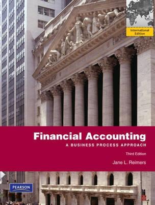 Financial Accounting "A Business Process Approach"