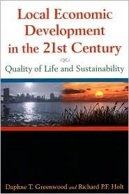 Local Economic Development In The Twenty-First Century "Quality Of Life And Sustainability". Quality Of Life And Sustainability