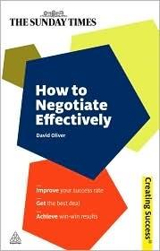 How To Negotiate Effectively