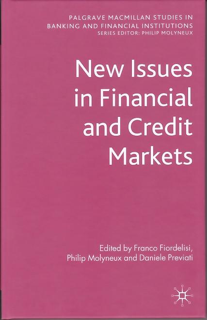 New Issues In Financial And Credit Markets