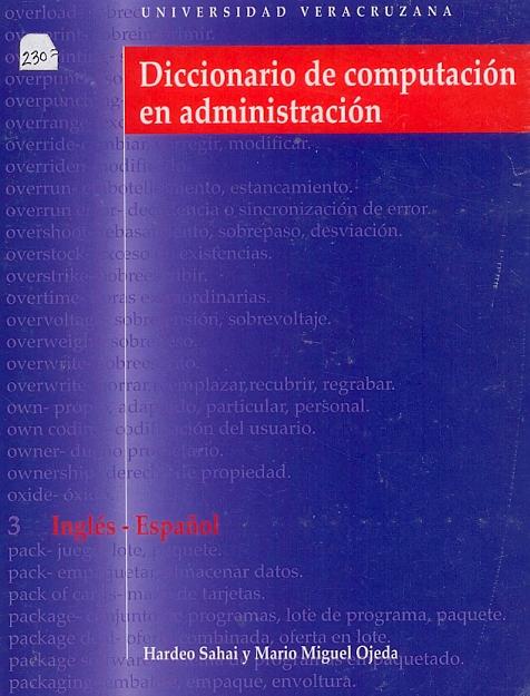 Diccionario de computacion en administracion