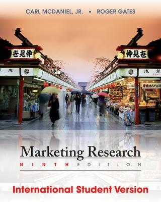 Marketing Research "International Student Version"
