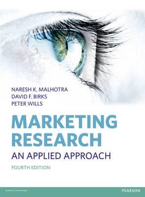Marketing Research "An Applied Approach"