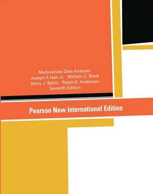 Multivariate Data Analysis "New International Edition"