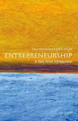 Entrepreneurship "A Very Short Introduction"