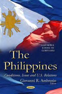 The Philippines "Conditions, Issues & U.S. Relations"