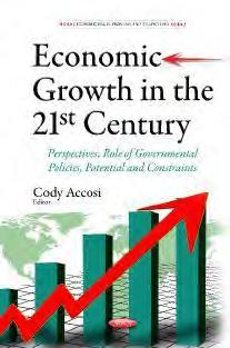 Economic Growth in 21St Century "Perspectives, Role of Governmental Policies, Potential and Constraints"