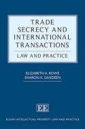 Trade Secrecy and International Transactions